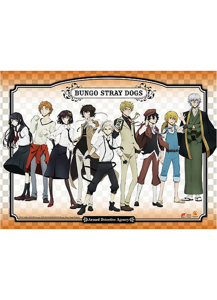 Bungo Stray Dogs Partners S1 - Armed Detective Agency Group Wall Scroll - Great Eastern Entertainment