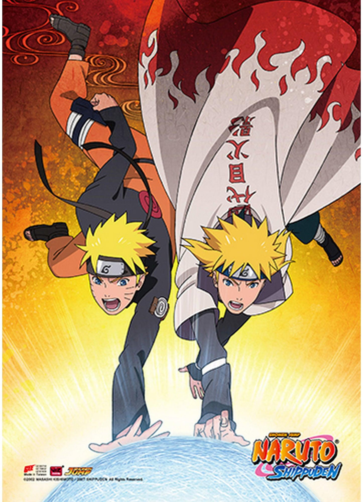 Naruto Shippuden - Naruto Uzumaki Wall Scroll - Great Eastern Entertainment