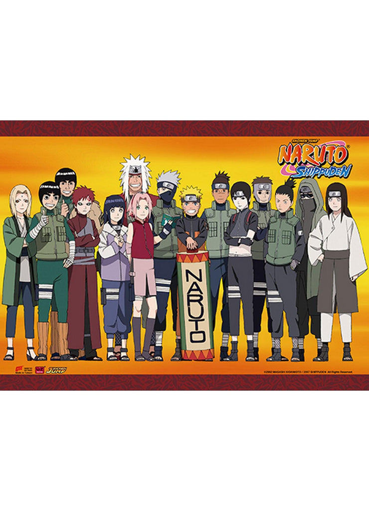 Naruto Shippuden - Character Group Wall Scroll - Great Eastern Entertainment