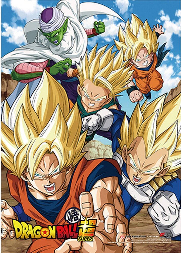 Dragon Ball Super - Battle Of Gods Group 02 Wall Scroll - Great Eastern Entertainment