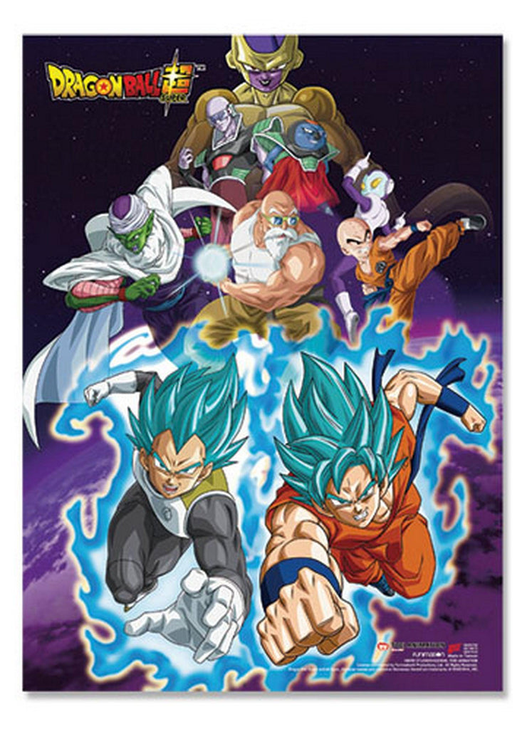 Dragon Ball Super - Resurrection F Group 01 Wall Scroll - Great Eastern Entertainment