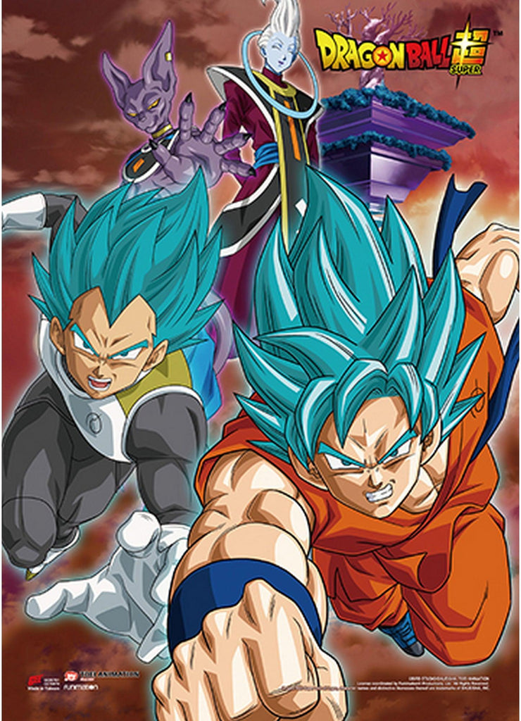Dragon Ball Super - Resurrection F Group 04 Wall Scroll - Great Eastern Entertainment
