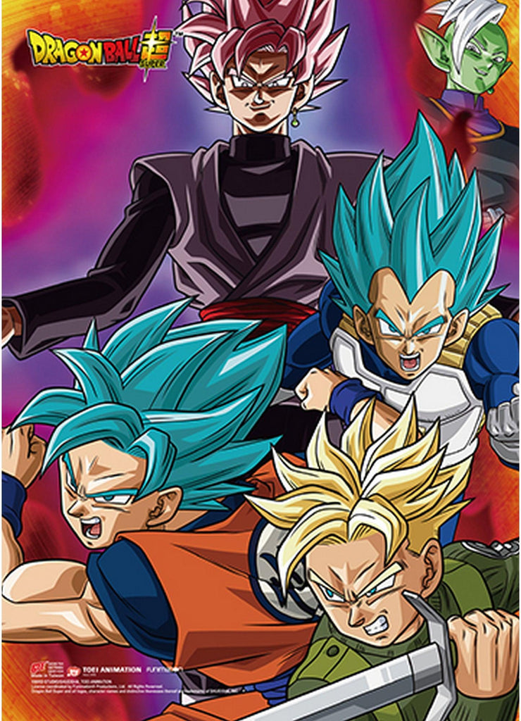 Dragon Ball Super - Future Trunks Group 01 Wall Scroll - Great Eastern Entertainment