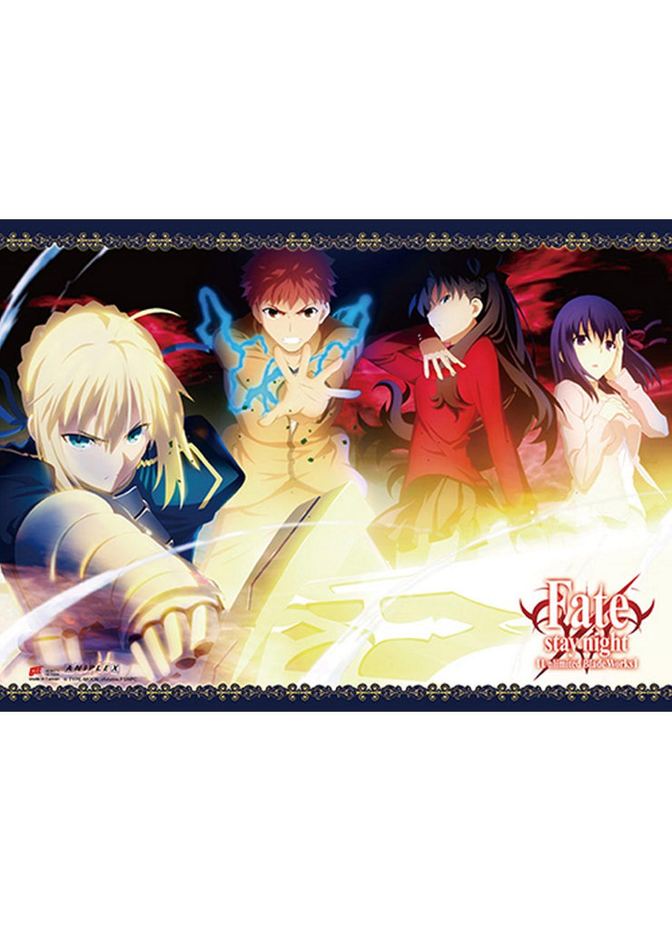 Fate/stay night - Group 1 Wall Scroll - Great Eastern Entertainment