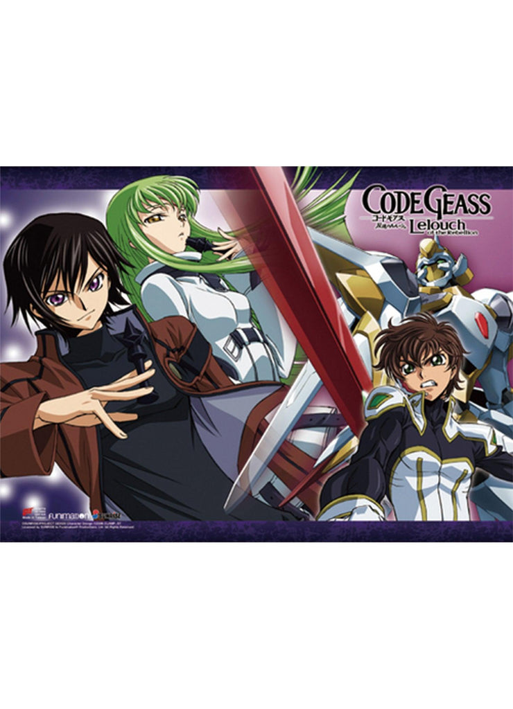 Code Geass S1 - Group 1 Wall Scroll 18.5"W x 25.2"H