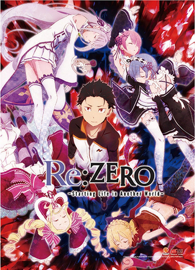 Re:Zero - Starting Life in Another World - Key Art Wall Scroll - Great Eastern Entertainment