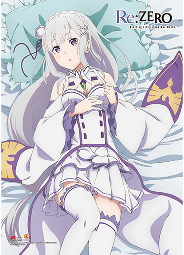 Re:Zero - Starting Life in Another World - Emilia Wall Scroll - Great Eastern Entertainment