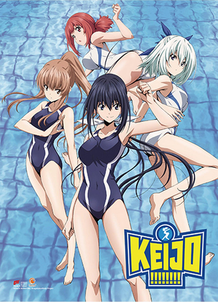 Keijo!!!!!!!! - Key Art Wall Scroll - Great Eastern Entertainment