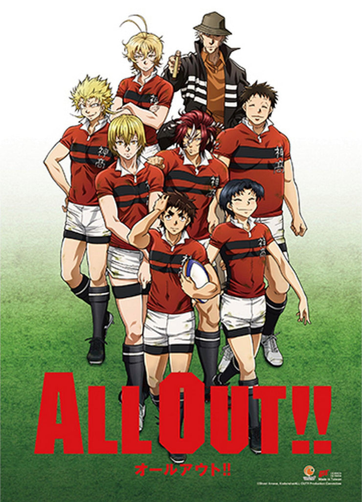 All Out - Key Art Wall Scroll - Great Eastern Entertainment