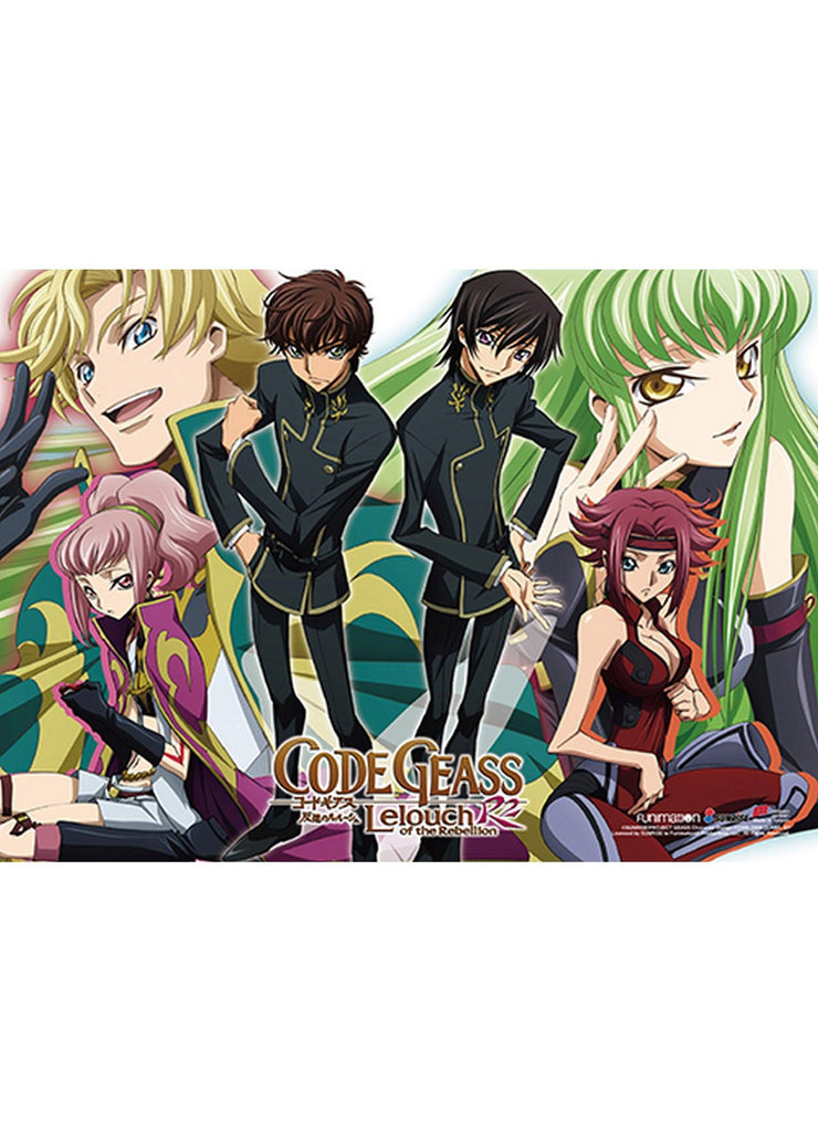 Code Geass R2 - Group 1 Wall Scroll 18.5"W x 25.2"H