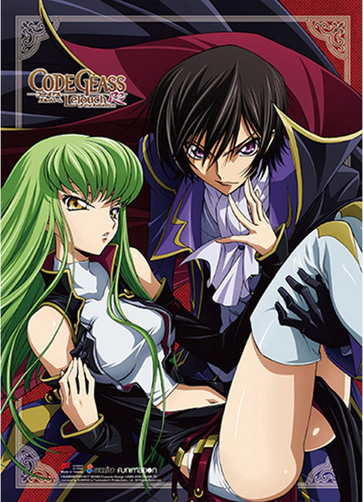 Code Geass R2 - Lelouch vi Britannia & C.C. Wall Scroll - Great Eastern Entertainment