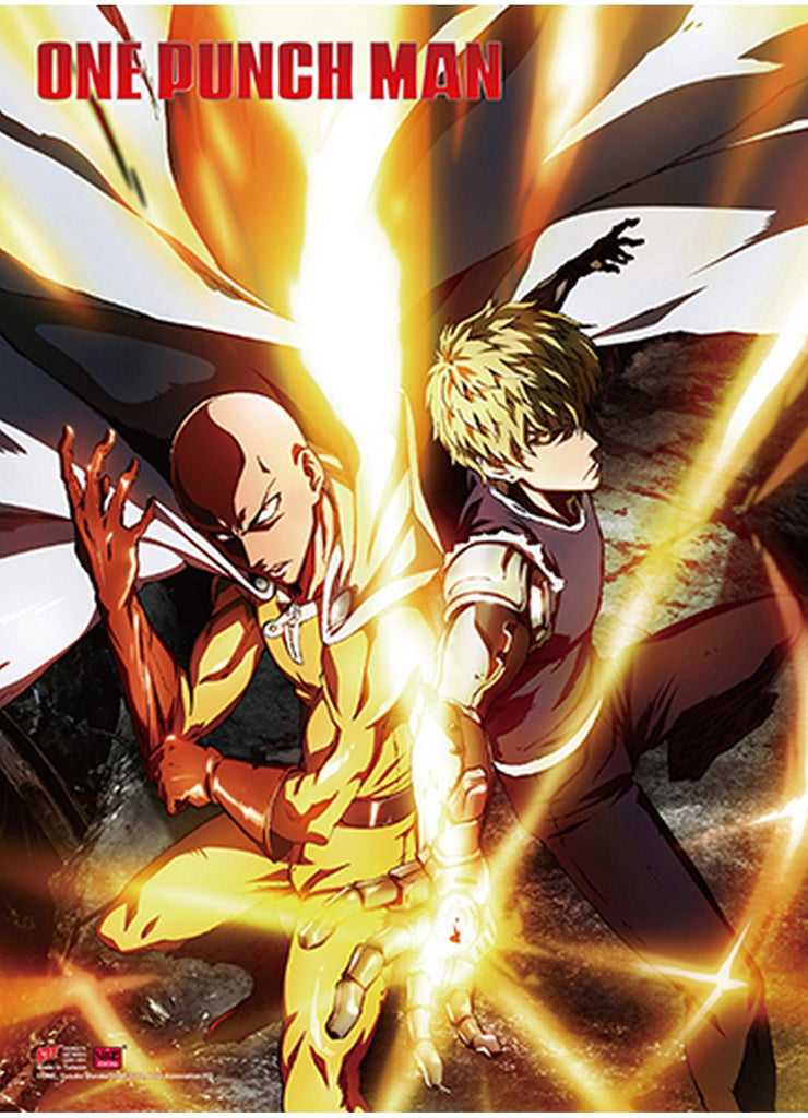 One Punch Man - Key Art 3 Wall Scroll - Great Eastern Entertainment