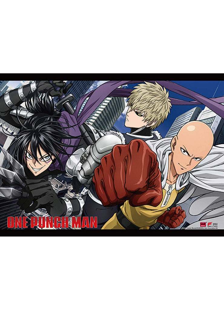 One Punch Man - Group 3 Wall Scroll - Great Eastern Entertainment