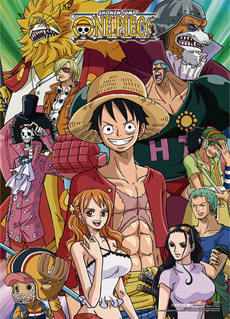 One Piece - 2017 Group 1 Wall Scroll - Great Eastern Entertainment
