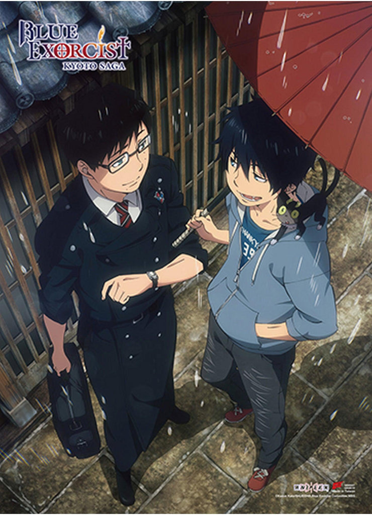 Blue Exorcist Kyoto Saga - Rin Okumura & Yukio Okumura 1 Wall Scroll - Great Eastern Entertainment