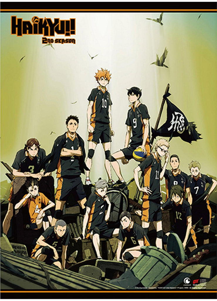 Haikyu!! S2 - Key Art Wall Scroll - Great Eastern Entertainment