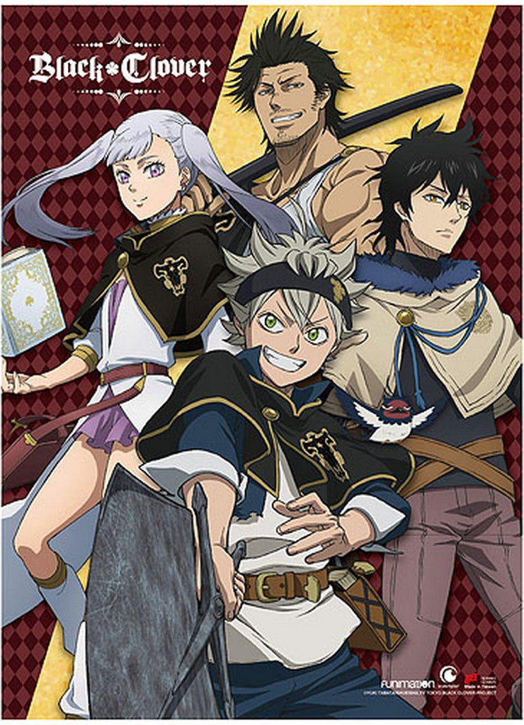 Black Clover - Group Wall Scroll - Great Eastern Entertainment