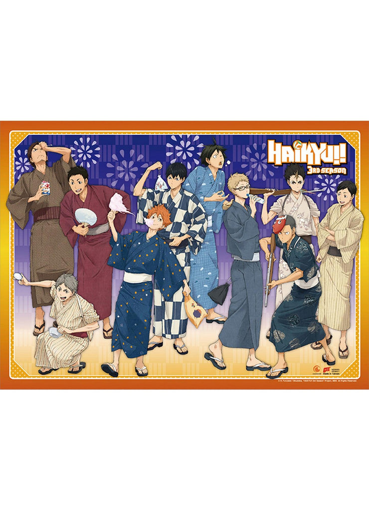 Haikyu!! S3 - Yukata Group Wall Scroll - Great Eastern Entertainment