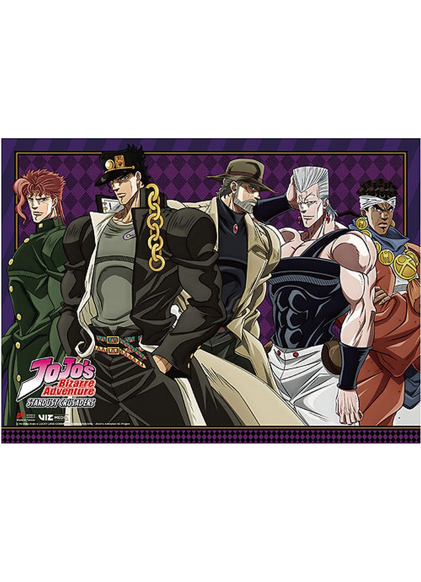 Jojo's Bizarre Adventure S3 - Group 02 Wall Scroll - Great Eastern Entertainment