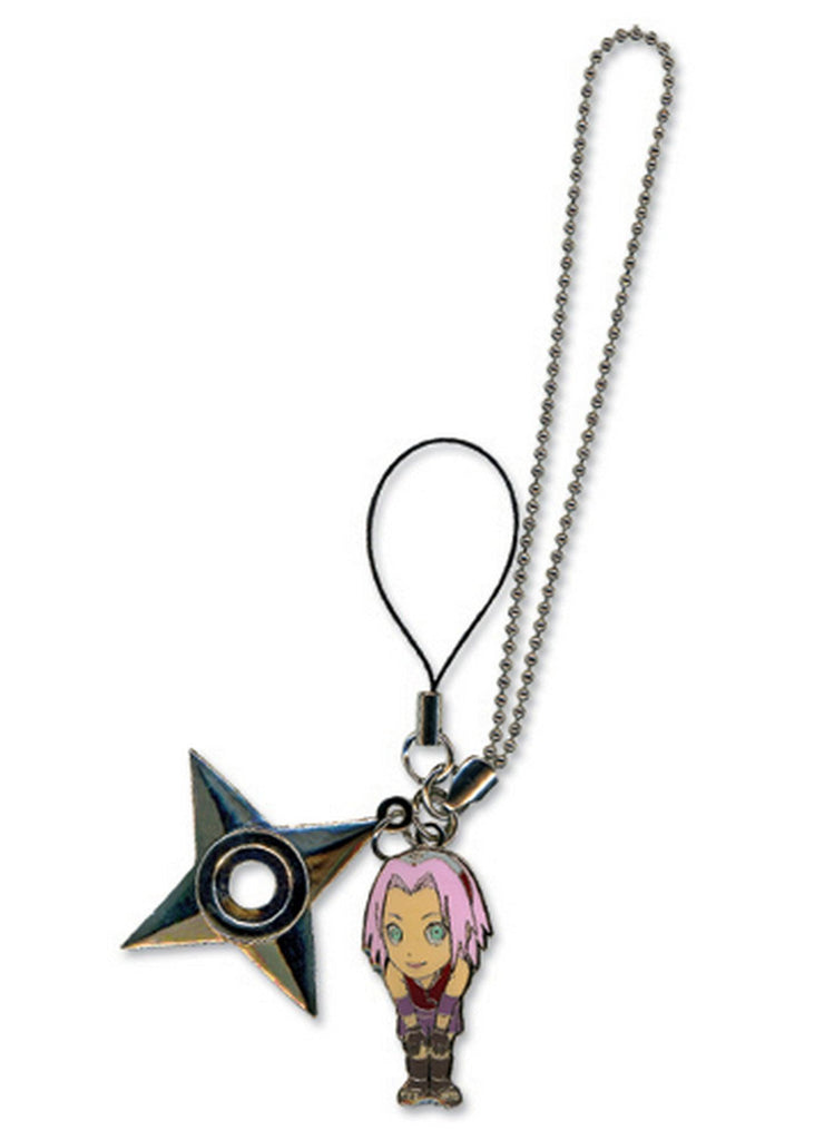 Naruto Shippuden - Sakura Haruno & Weapon Cell Phone Charm - Great Eastern Entertainment