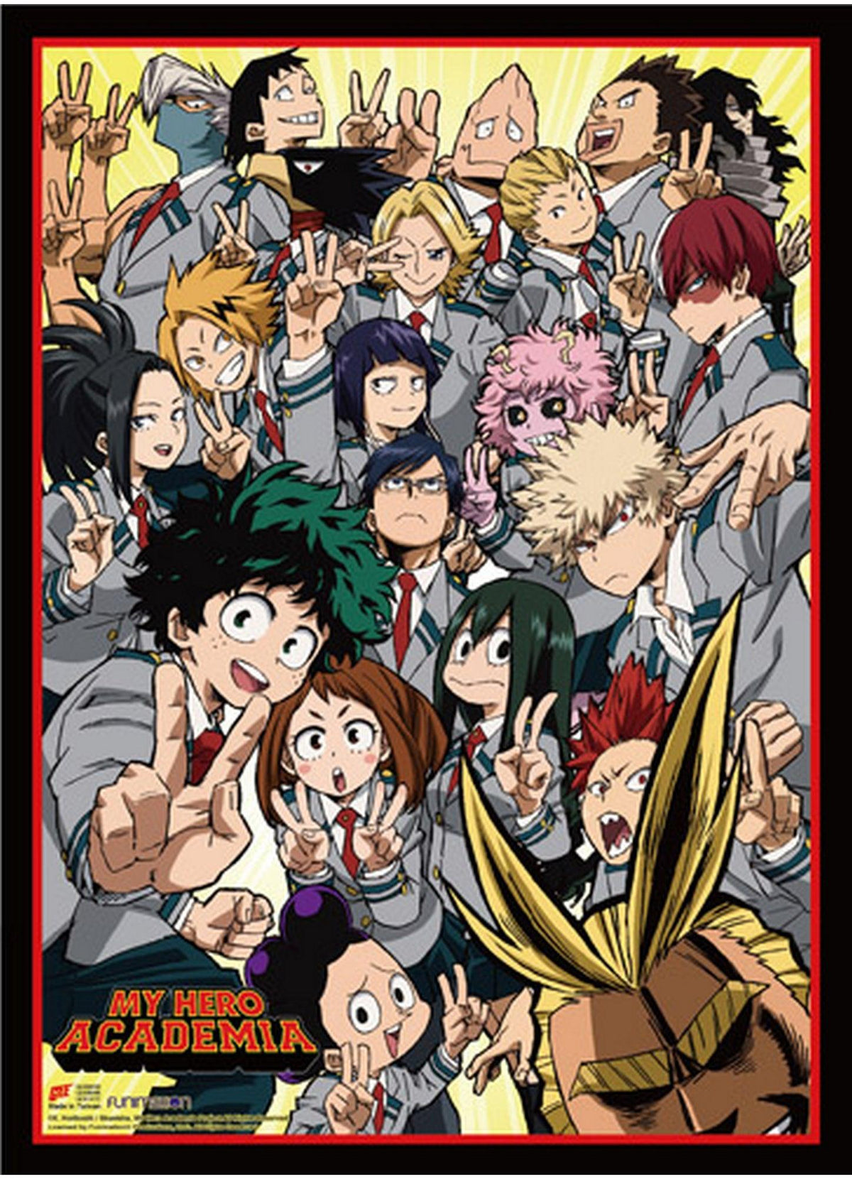 My Hero Academia S2 - Key Art 1 Wall Scroll - Great Eastern Entertainment
