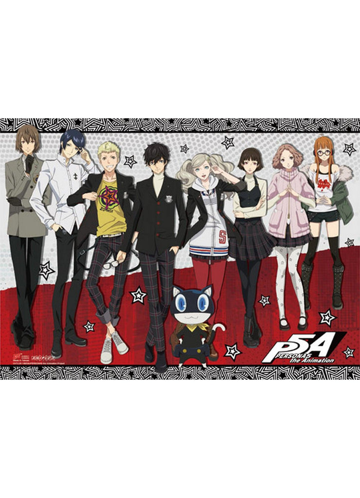 Persona 5 The Animation - Uniform Group Wall Scroll - Great Eastern Entertainment