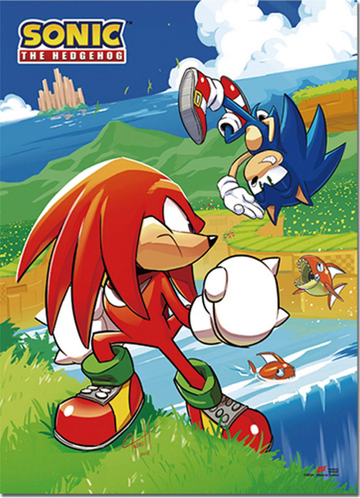 Sonic The Hedgehog- Sonic Modern Comic Cover Art 02 Wall Scroll