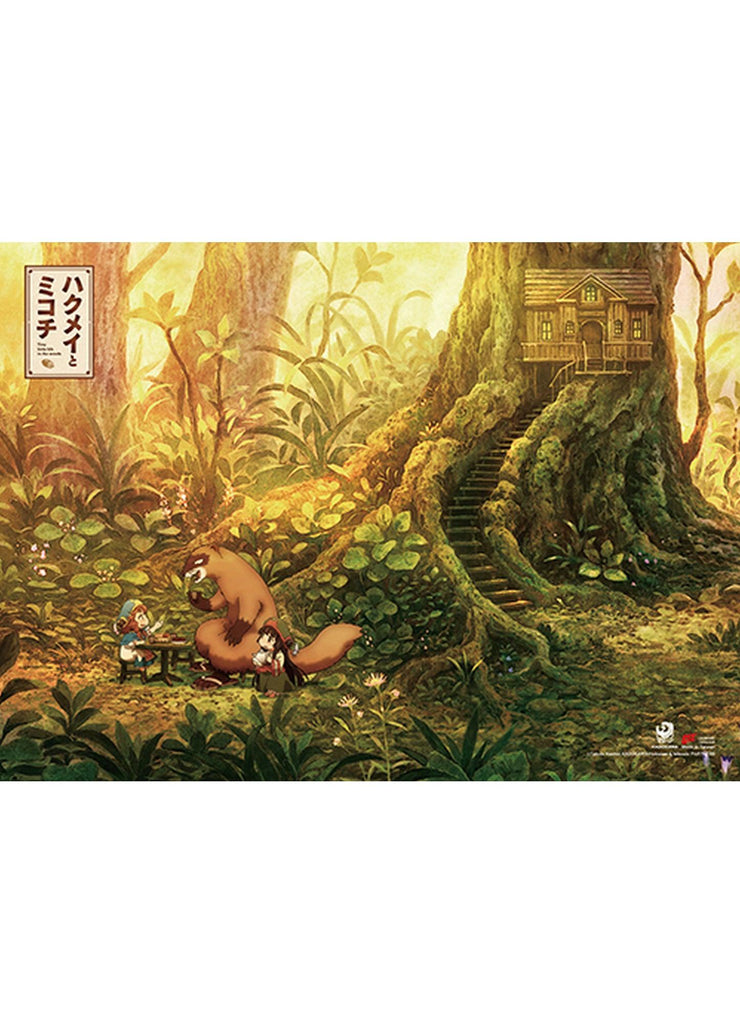 Hakumei And Mikochi - Evening Picnic Wall Scroll - Great Eastern Entertainment