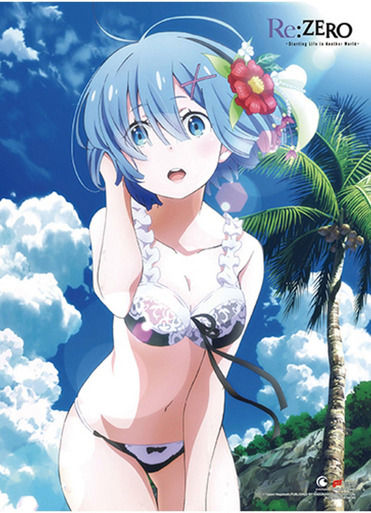 Re:Zero - Starting Life in Another World - Rem Swimsuit Wall Scroll - Great Eastern Entertainment