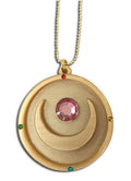 Sailor Moon- Moon Brooch Acrylic Necklace