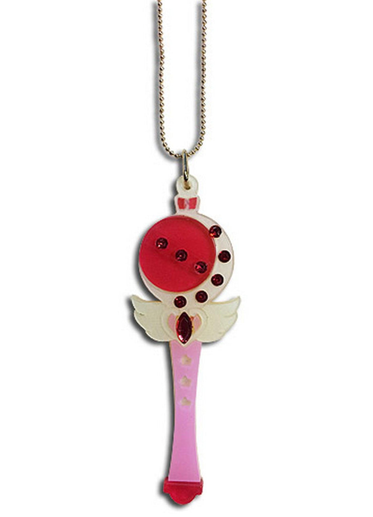 Sailor Moon R- Moon Stick Acrylic Necklace