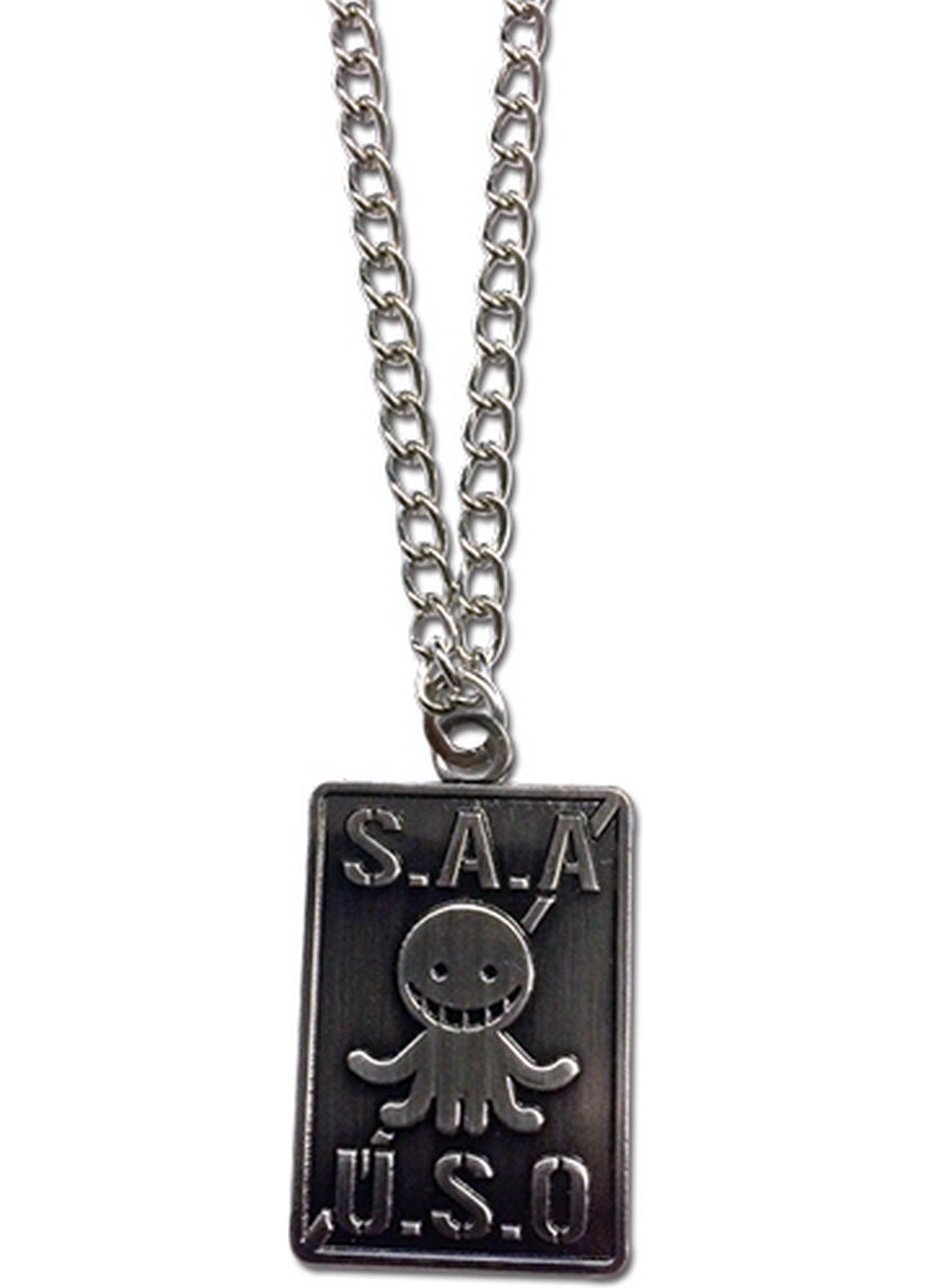 Assassination Classroom - S.A.A.U.S.O. Emblem Necklace - Great Eastern Entertainment