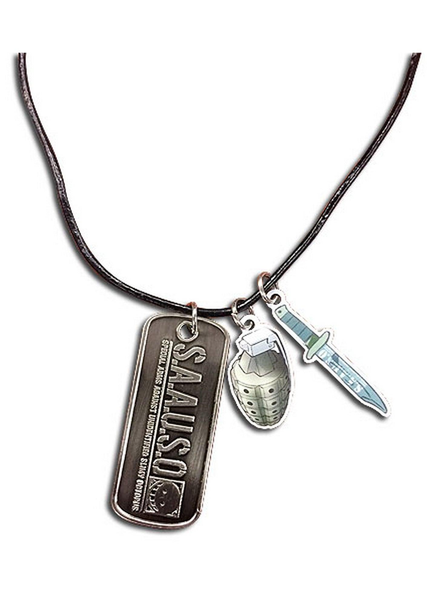 Assassination Classroom - Arms & S.A.A.U.S.O. Necklace - Great Eastern Entertainment