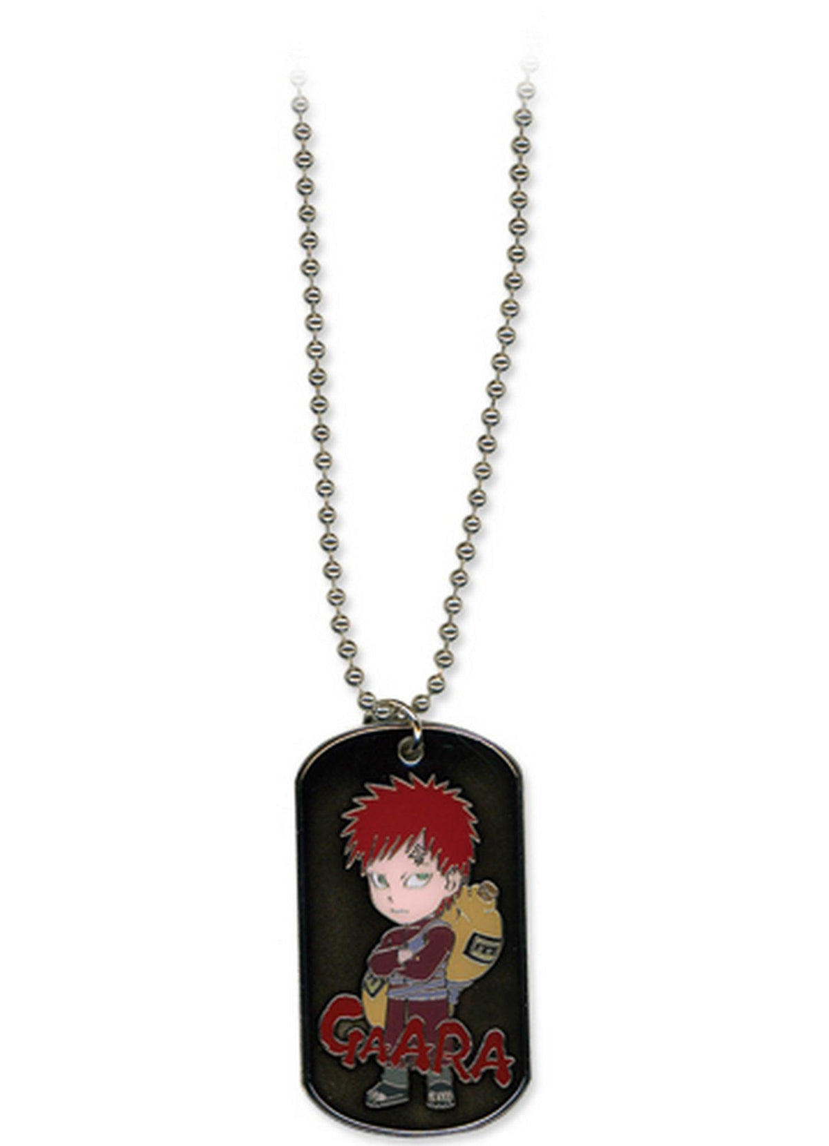 Naruto Shippuden - Gaara Dog Tag Necklace - Great Eastern Entertainment