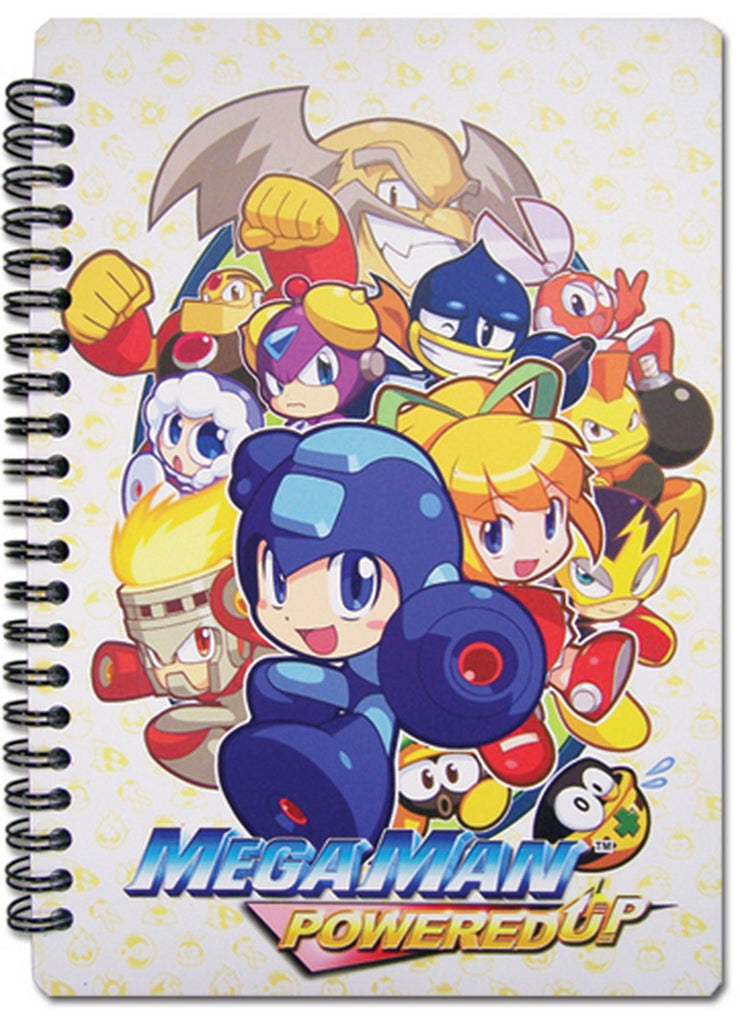 Mega Man - Powered Up - Key Art Notebook - Great Eastern Entertainment