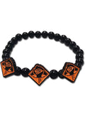 Jujutsu Kaisen - Yuji Itadori Icon Black Beaded Bracelet