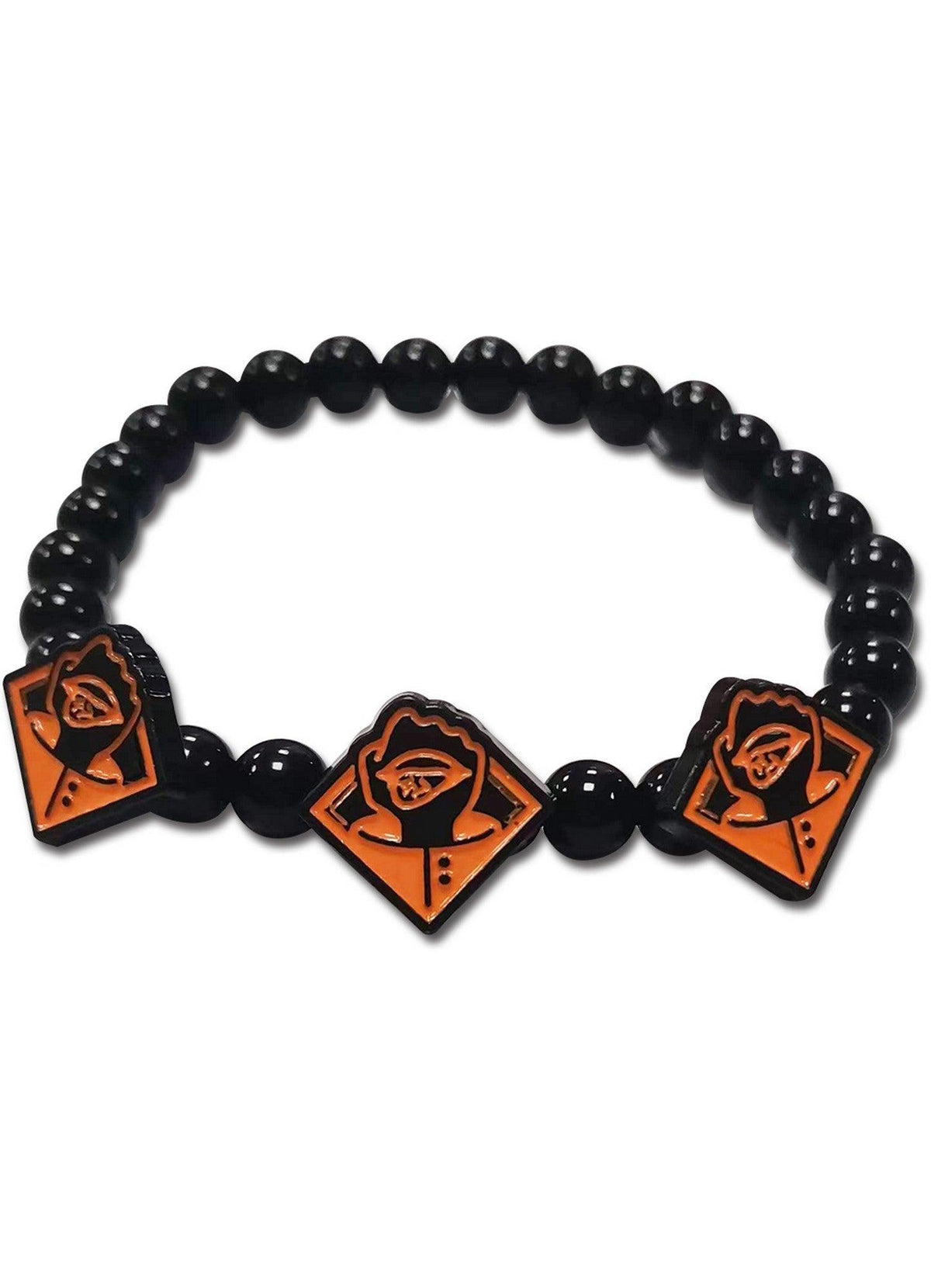 Jujutsu Kaisen - Yuji Itadori Icon Black Beaded Bracelet