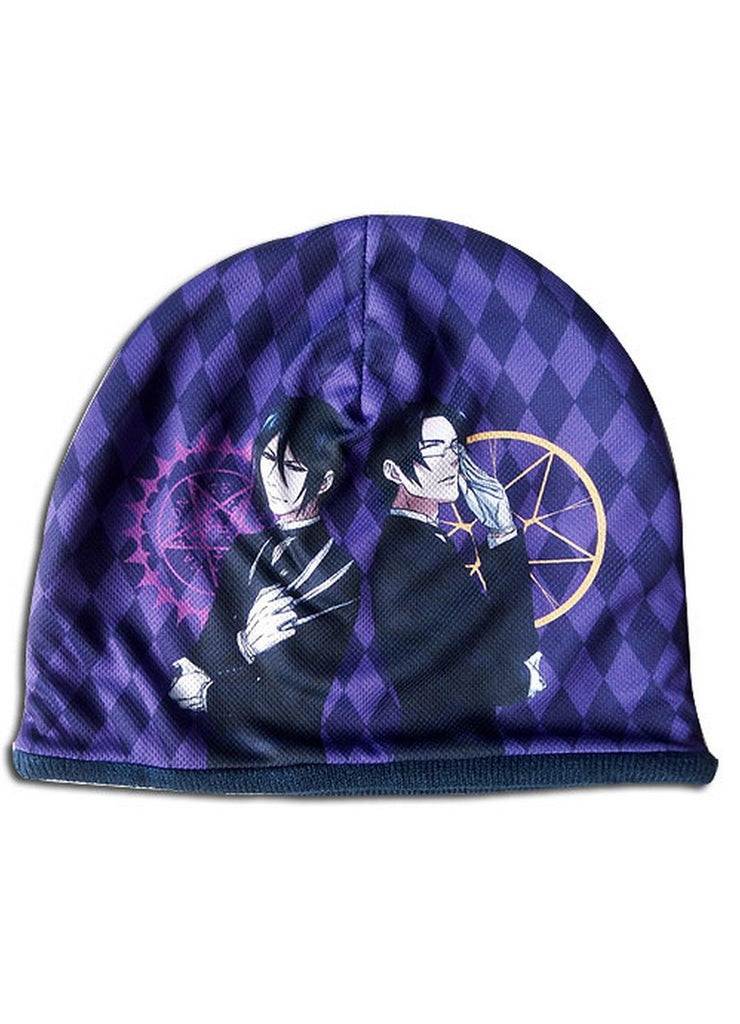 Black Butler 2 - Sebastian Michaelis & Claude Faustus Sublimation Beanie - Great Eastern Entertainment