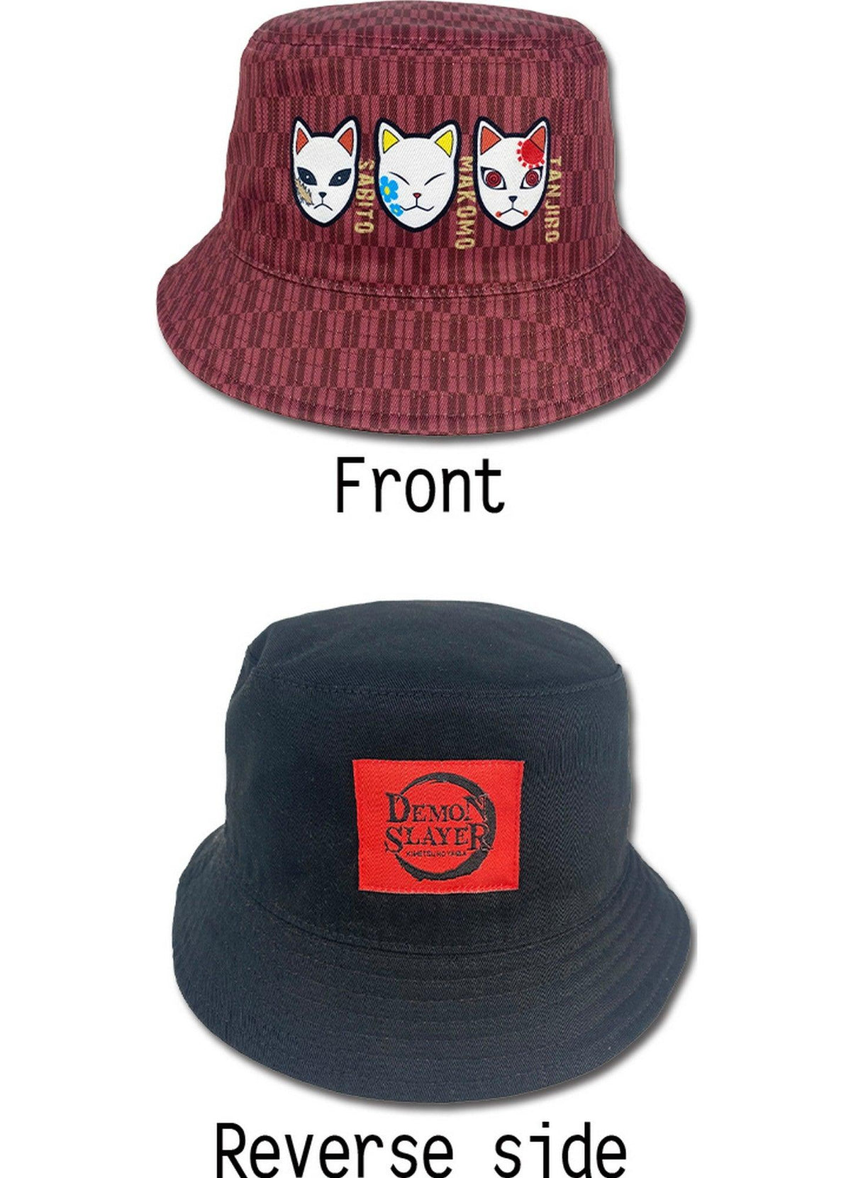 Demon Slayer - Warding Masks Bucket Hat