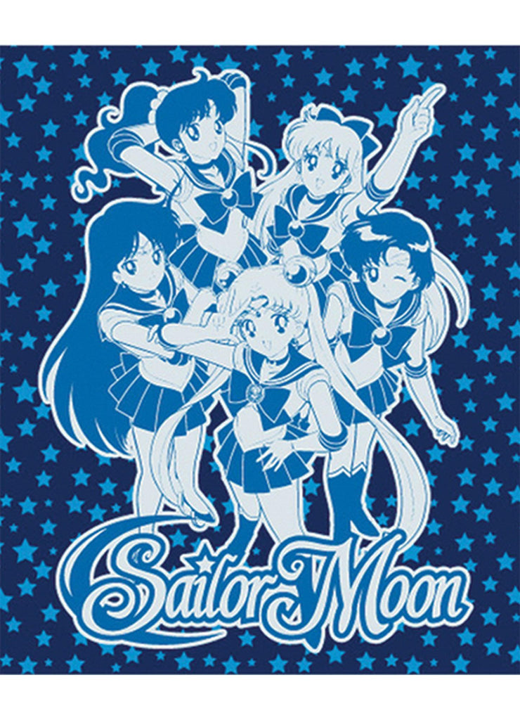 Sailor Moon Group Throw Blanket