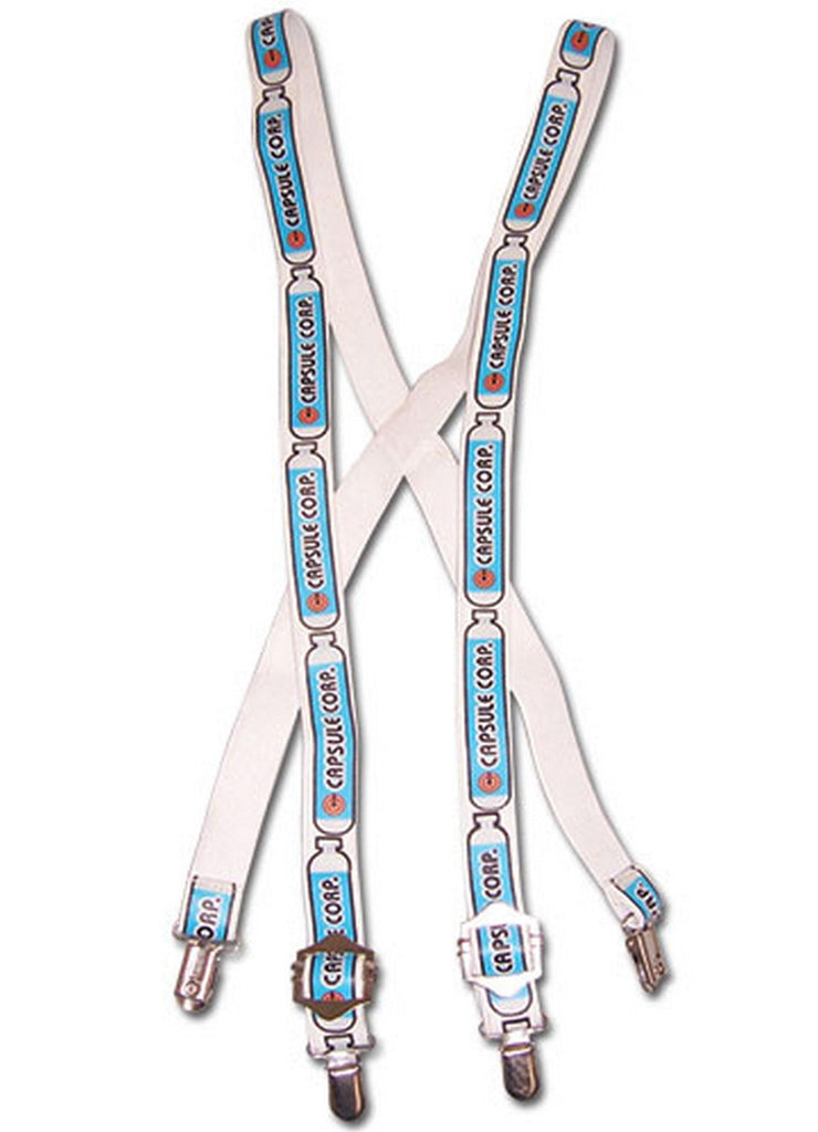Dragon Ball Z - Capsule Corp Suspenders - Great Eastern Entertainment