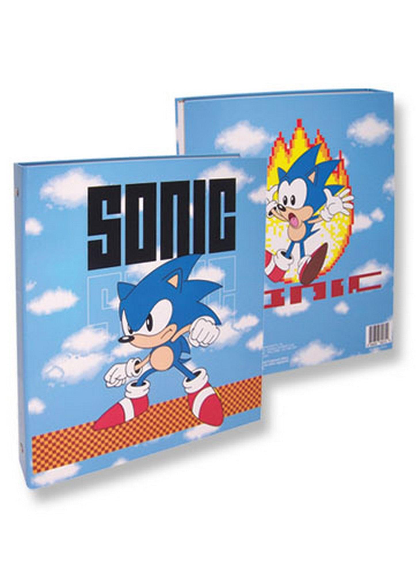 Classic Sonic - Sonic Binder Great Eastern Entertainment Classic Sonic - Sonic Binder Great Eastern Entertainment