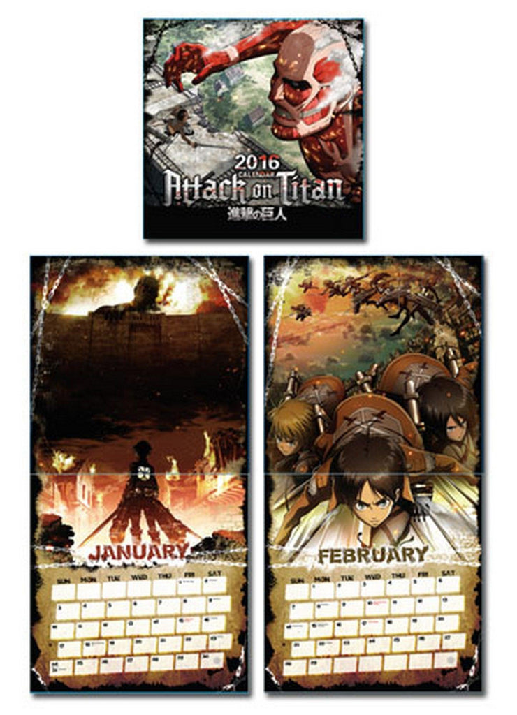 Attack on Titan - 2016 Calendar