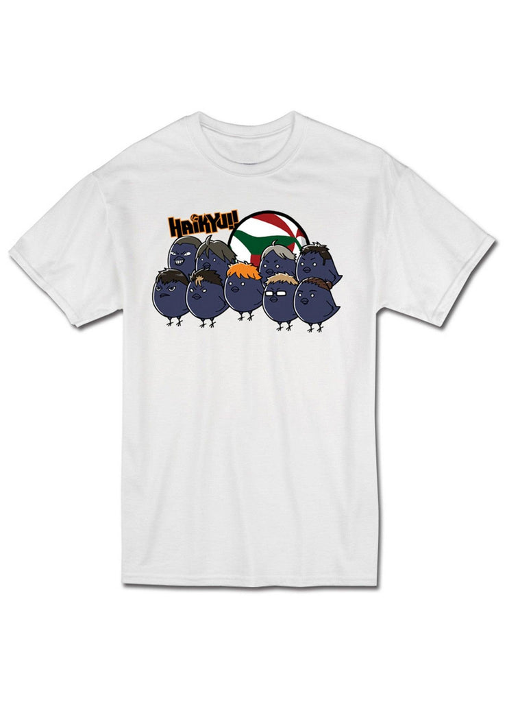 Haikyu!! - SD Group Crow Men's Screen Print T-Shirt