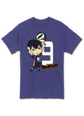 Haikyu!! - SD Tobio Kageyama #9 Men's Screen Print T-Shirt