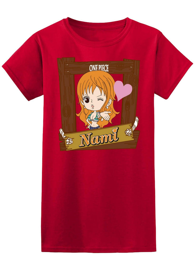 One Piece - SD Nami Jrs Screen Print T-Shirt