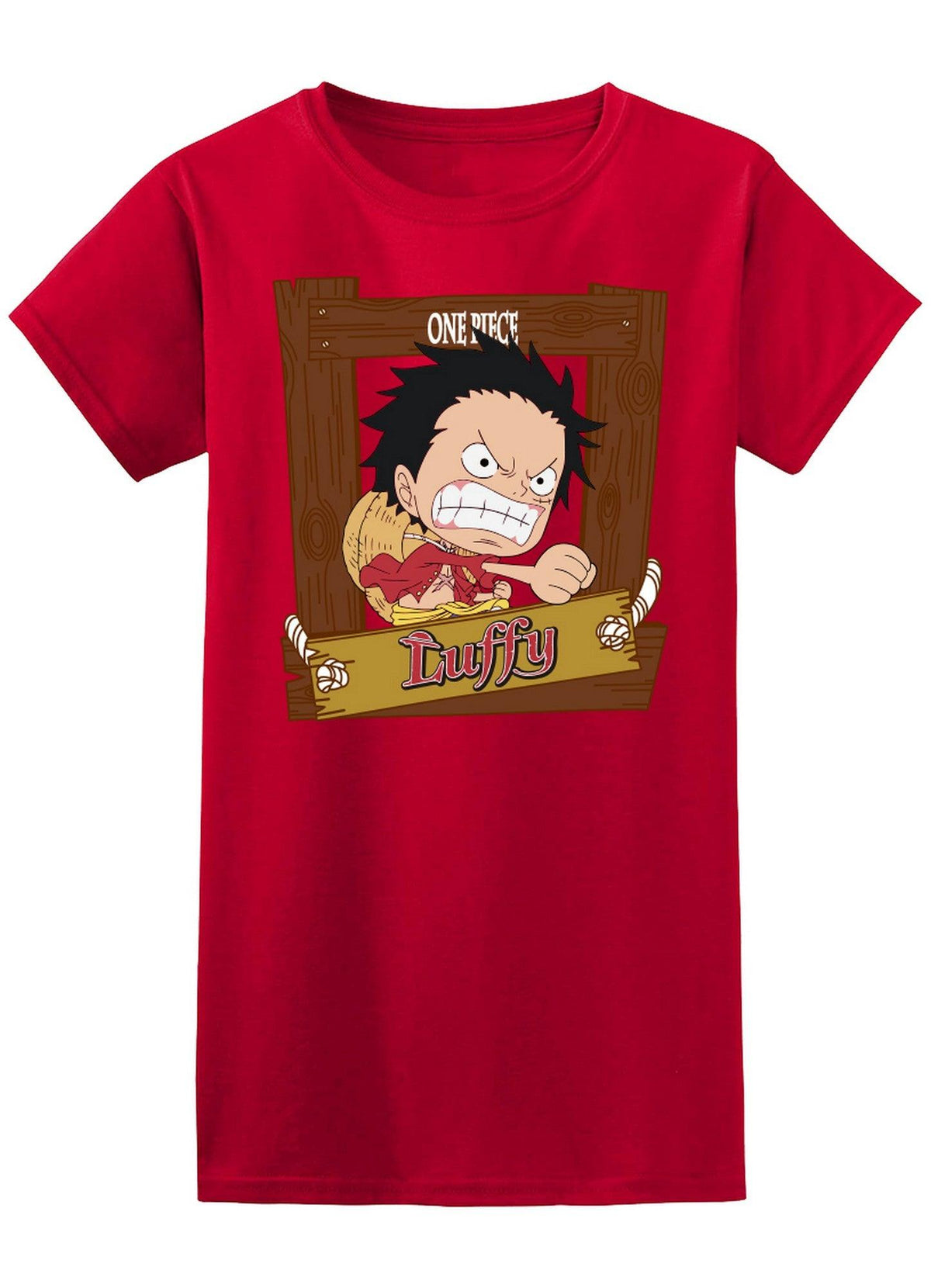 One Piece - SD Monkey D. Luffy Jrs Screen Print T-Shirt