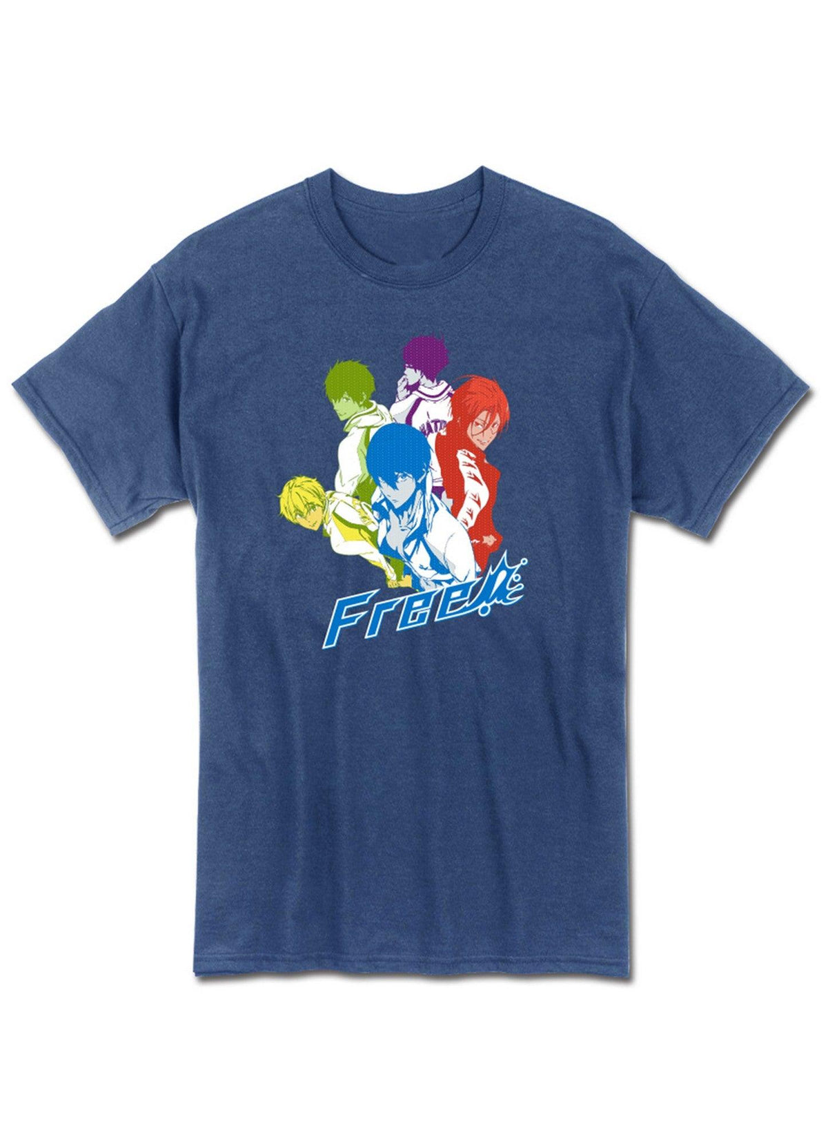 Free! - Group Duo-Tone Men's Screen PRin Matsuokat T-Shirt