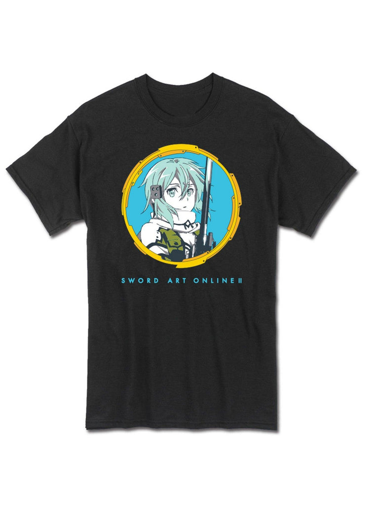 Sword Art Online II - Sinon Men's Screen Print T-Shirt