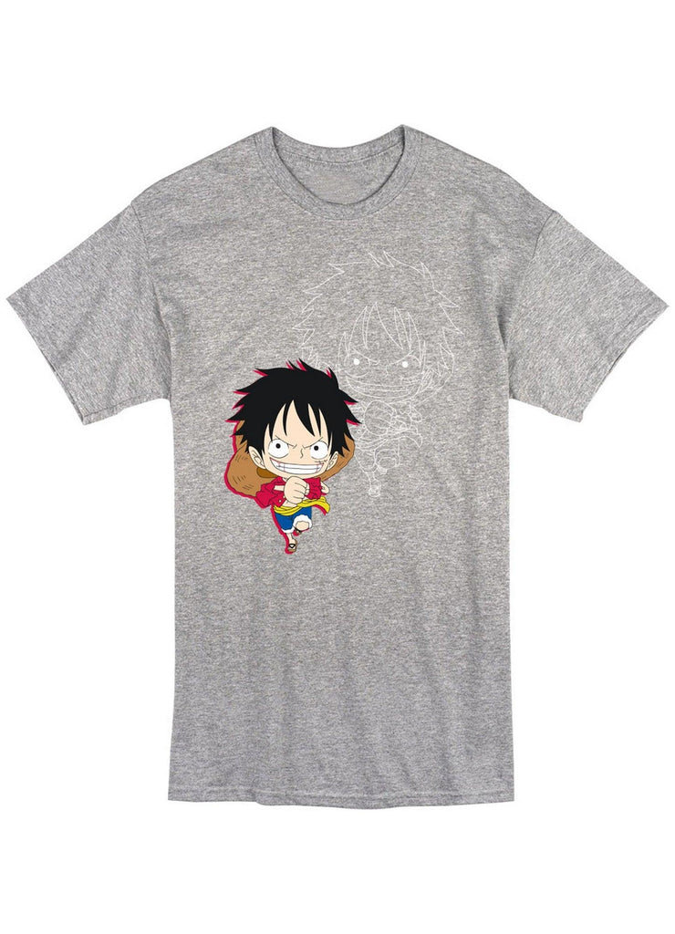 One Piece - SD Monkey D. Luffy Jrs Screen Print T-Shirt